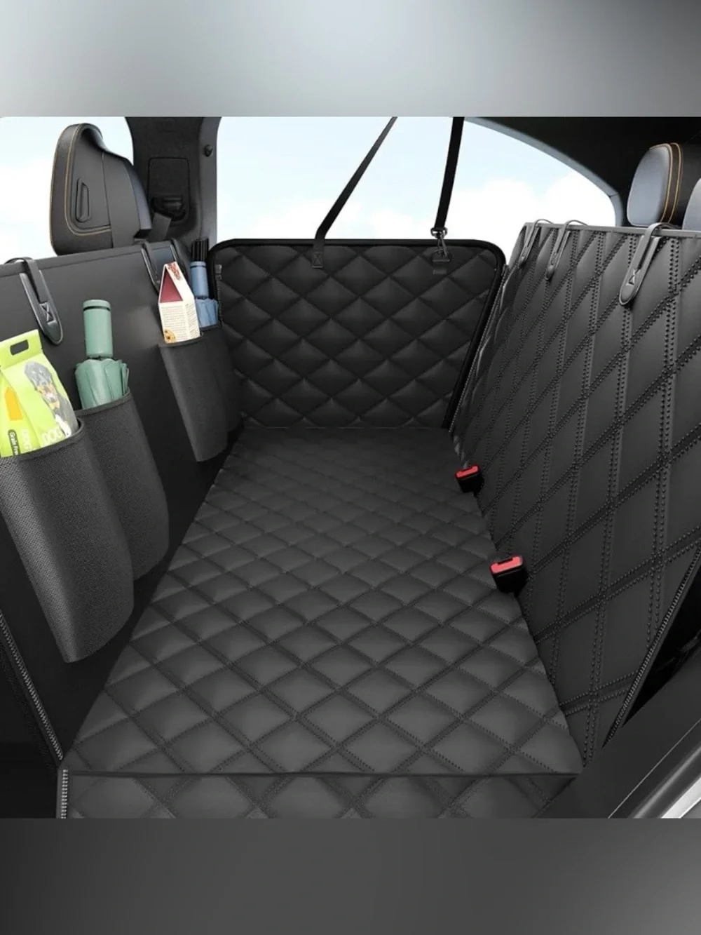 Dog Car Seat Cover for Back Seat